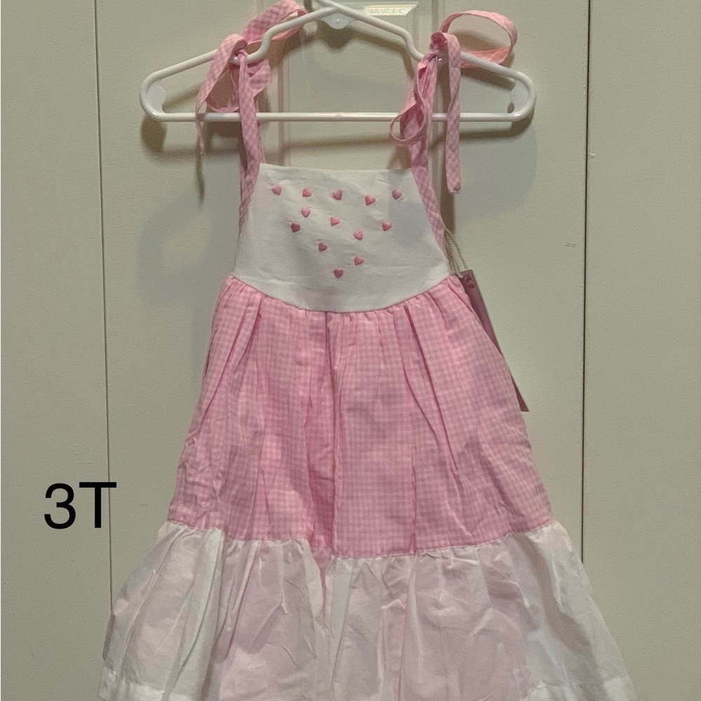 Well Dressed Wolf Pink heart dress